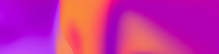 Fond abstrait violet et orange